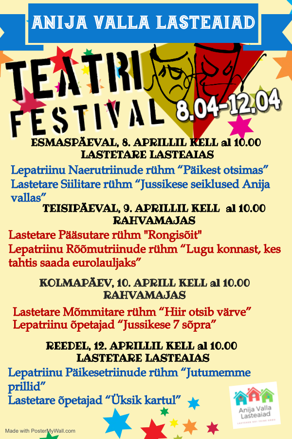 Teatri festival 8.04-12.04