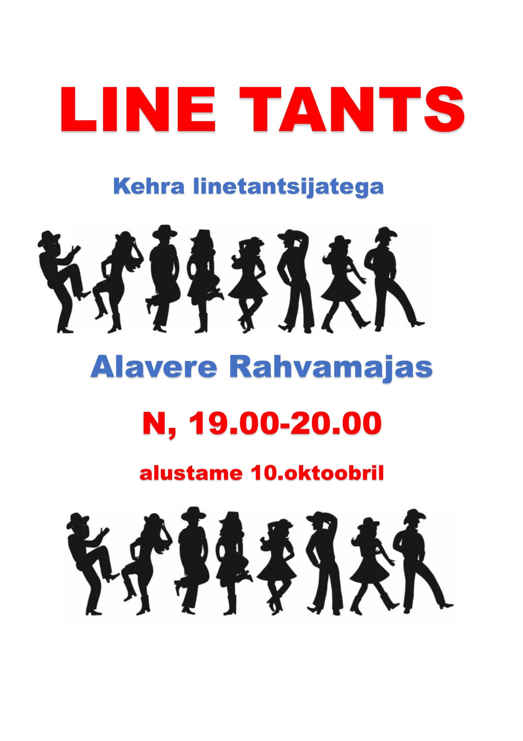 Line tants Alavere Rahvamajas